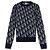 Dior Oblique Knit Blauer Strickpullover