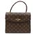 Louis Vuitton MALESHERBES Monogram Canvas Top Handle Tote Bag