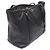 Gucci Borsa Shopper Tote in pelle Microsima nera - vista 2