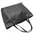 Gucci Borsa Shopper Tote in pelle Microsima nera - vista 3