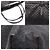 Gucci Borsa Shopper Tote in pelle Microsima nera - vista 6
