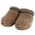 Zoccoli Brunello Cucinelli in shearling marroni