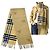 Burberry Sciarpa in cashmere reversibile Night Check