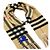 Burberry Sciarpa in cashmere reversibile Night Check - vista 4