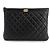 Chanel Clutch Boy Caviar Gold New Medium - vista 2