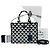Prada Saco de ombro tote em jacquard Symbol