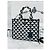 Prada Saco de ombro tote em jacquard Symbol - vista 2