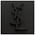 Autre Marque Clutch Bag Large Logo Monogram Black - vista 7