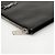 Autre Marque Clutch Porta Tablet in Pelle Monogram Nero Argento - vista 8