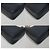 Prada Borsa a tracolla hobo con logo triangolare - vista 7