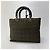 Dior Sac Cabas Lady Cannage Khaki Silver Medium - vue 10