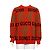 Gucci Strickpullover für Herren aus Woll-Baumwoll-Mischgewebe in Orange mit Ananas-Logo