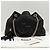 Gucci Borsa a tracolla Soho con catena e nappe Nero - vista 2