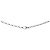 Gucci Collana in argento a cerchi intrecciati - vista 3