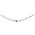 Gucci Collana in argento a cerchi intrecciati - vista 4