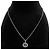Gucci Collana in argento a cerchi intrecciati - vista 5