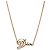 Dior Buchstabenkette Gold