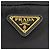 Prada Borsa bucket in nylon con logo triangolare e coulisse Nero - vista 10