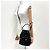 Prada Borsa bucket in nylon con logo triangolare e coulisse Nero - vista 3
