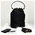 Prada Borsa bucket in nylon con logo triangolare e coulisse Nero - vista 4