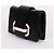 Prada Black Flex Ribbon Mini Schultertasche - Ansicht 4