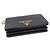Prada Mini borsa a tracolla con catena WOC in Saffiano nero con lettere - vista 4