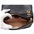 Gucci Borsa a tracolla matelassé chevron nera con catena dorata - vista 6