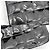 Chanel Borsa a tracolla Patent Chocolate Bar Silver - vista 17