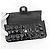 Chanel Borsa a tracolla Patent Chocolate Bar Silver - vista 6