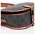 Céline Bolso Triope Canvas Medium Polka Bag Tan - vista 8