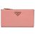 Prada Saffiano Geldbörse aus Leder Rosa