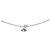 Collar Dior plata - vista 3