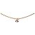 Dior Collana Oblique in oro con cuore in zircone - vista 3
