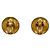 Chanel Pendientes redondos CC Gold - vista 3