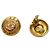 Chanel Pendientes redondos CC Gold - vista 4