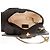Gucci Borsa a tracolla Supermini GG Marmont Matelassé Black Gold - vista 14