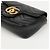 Gucci Borsa a tracolla Supermini GG Marmont Matelassé Black Gold - vista 9