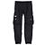 Prada Nylon Triangle Logo Cargo Pants Black