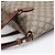 Gucci Borsa Tote e a tracolla GG Supreme Canvas Brown - vista 15