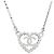 Chanel Collar Gargantilla de Cadena con Corazón