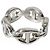 Hermès Chandale Chain Ring Small Silver - view 11