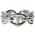 Hermès Chandale Chain Ring Small Silver - view 2