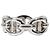 Hermès Chandale Chain Ring Small Silver - view 5