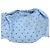 Burberry Camicia oversize a maniche lunghe con stampa logo Archive Knight da uomo - Blu - vista 10