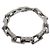 Louis Vuitton Bracelete de corrente Monogram Large Silver