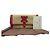 Céline Langes Logo Canvas Leder Geldbeutel mit Klappe Beige Pink - Ansicht 11