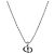 Collana Dior Cubic Argento Metallo