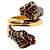 Gucci Tigerkopf-Ring Gold
