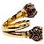 Gucci Tigerkopf-Ring Gold - Ansicht 4