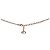 Dior Collar Cubic Round CD Gold - vista 4